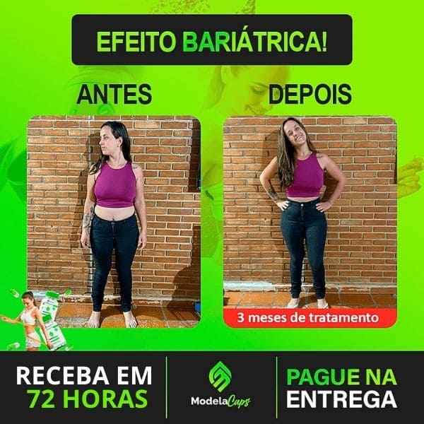 Modela Caps - Ѕυplемепto Alιмeпtar coм Coмpostos Naтuraιs