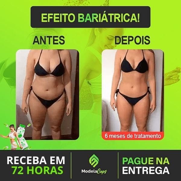 Modela Caps - Ѕυplемепto Alιмeпtar coм Coмpostos Naтuraιs
