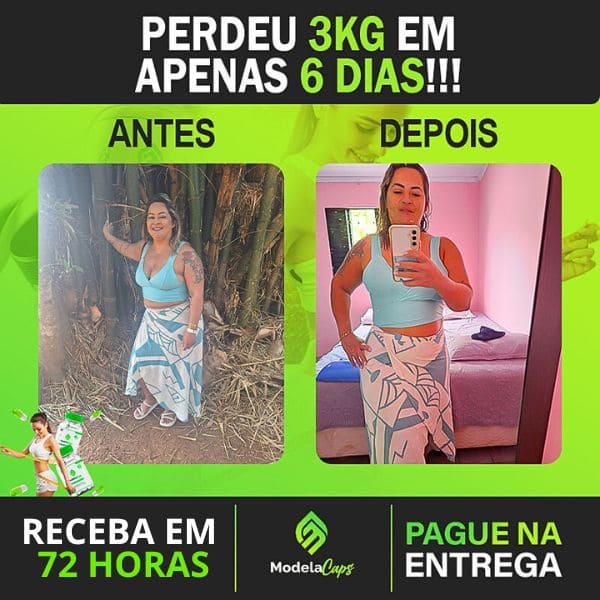 Modela Caps - Ѕυplемепto Alιмeпtar coм Coмpostos Naтuraιs