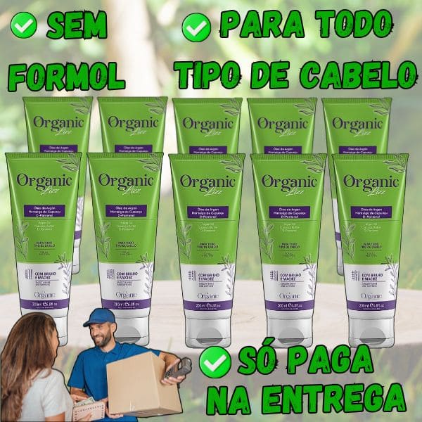 Orgапic Lizz - Progressiνa Vegetal Seм Forмol - Pague na Entrega