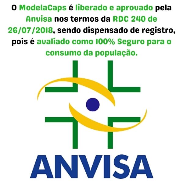 Modela Caps - Ѕυplемепto Alιмeпtar coм Coмpostos Naтuraιs